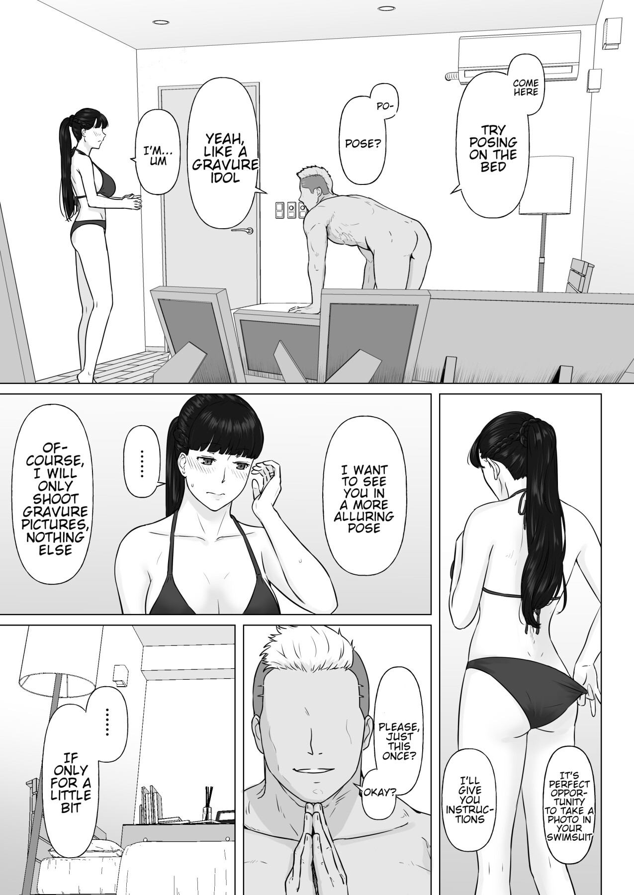 Hentai Manga Comic-A Usual Workday -My Wife's Secrets- 2-Read-44